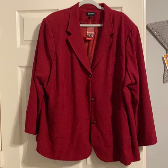 cranberry blazer